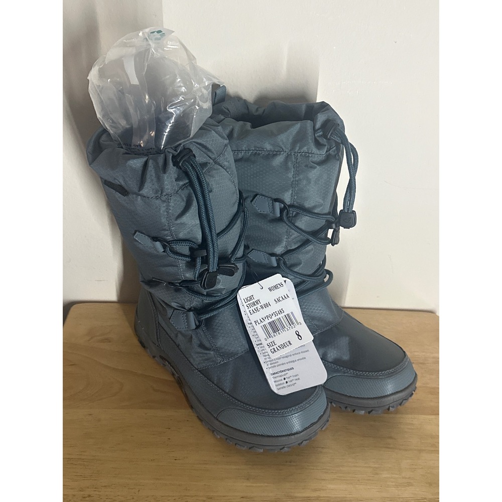 Baffin Light Womens Stormy Teal Winter Snow Boots EASE-W004 Size 8 B Medium